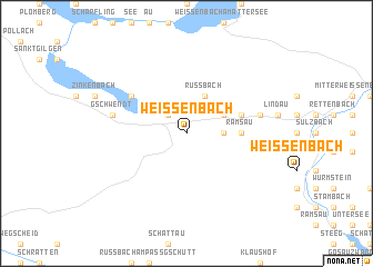 map of Weissenbach