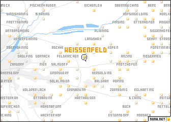 map of Weißenfeld