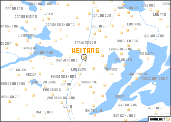 map of Weitang