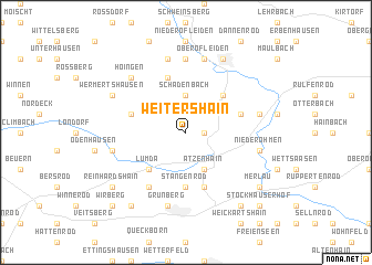 map of Weitershain