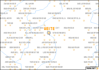 map of Weite