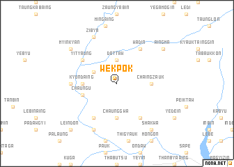 map of Wekpôk