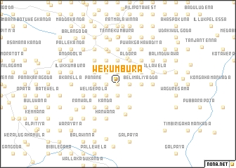 map of Wekumbura