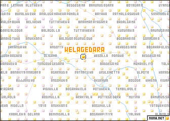 map of Welagedara