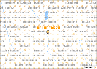 map of Welagedara