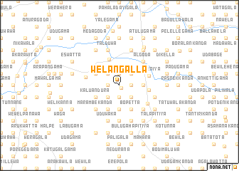 map of Welangalla