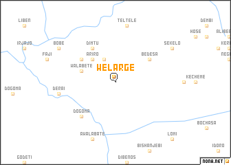 map of Welargē