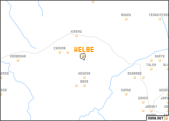 map of Welbē