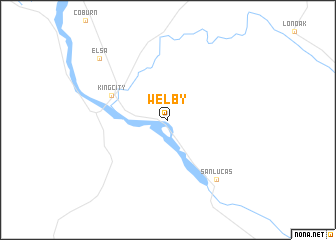 map of Welby