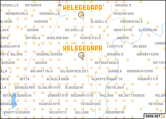 map of Welegedara