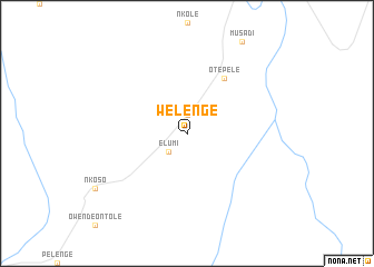 map of Welenge