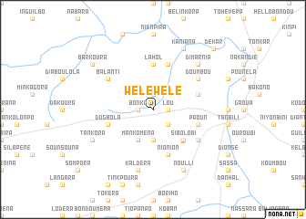 map of Wélé Wélé