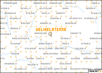 map of Welihelatenna