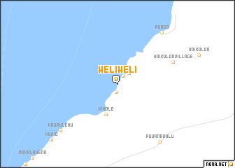 map of Weliweli