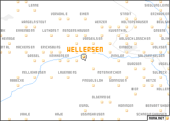 map of Wellersen