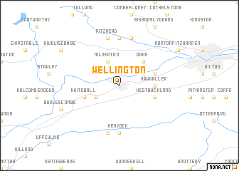 map of Wellington