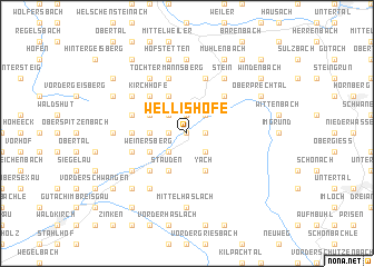 map of Wellishöfe