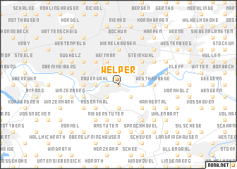 map of Welper