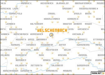 map of Welschenbach