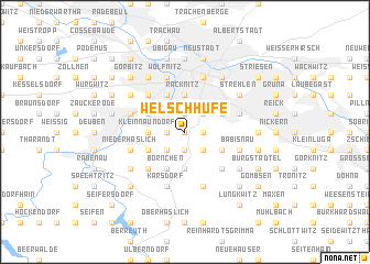 map of Welschhufe