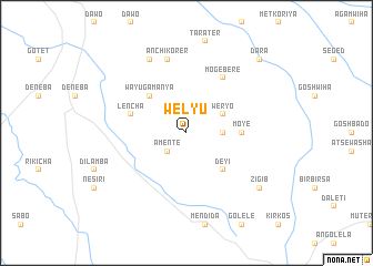 map of Welyu