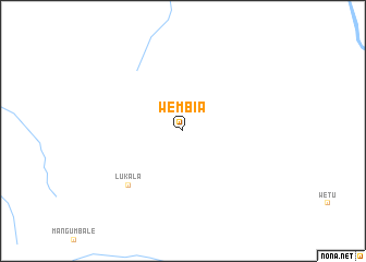 map of Wembia