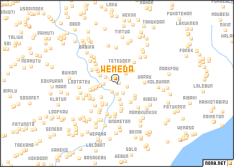 map of Wemeda