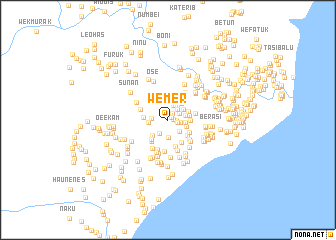 map of Wemer
