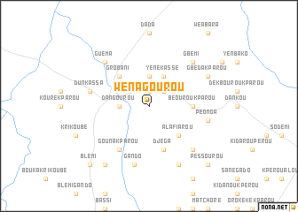 map of Wenagourou
