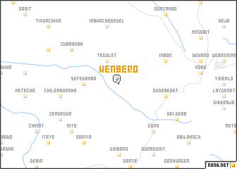 map of Wenbero