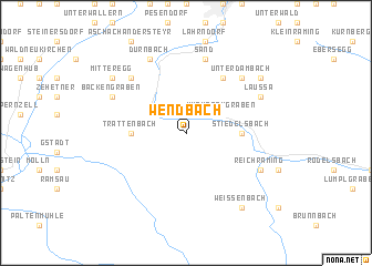 map of Wendbach