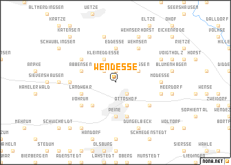 map of Wendesse