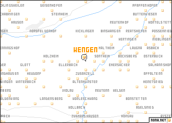 map of Wengen