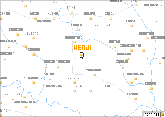 map of Wenji