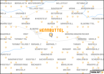 map of Wennbüttel