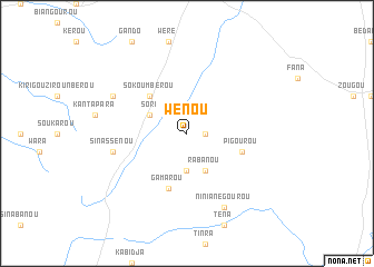 map of Wénou