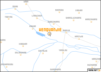 map of Wenquanjie