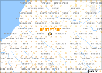 map of Wen-te-ts\