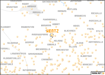 map of Wentz