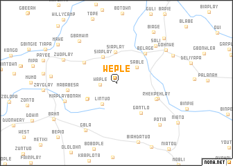 map of Weple