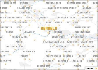 map of Werbeln