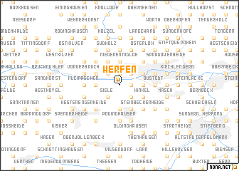 map of Werfen