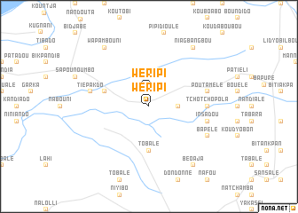 map of Wéripi