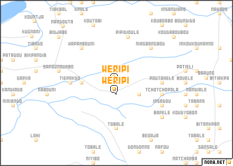 map of Wéripi