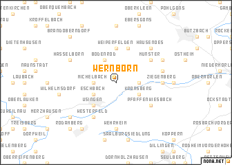 map of Wernborn