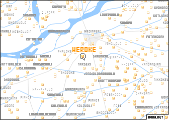 map of Weroke