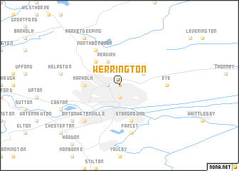 map of Werrington