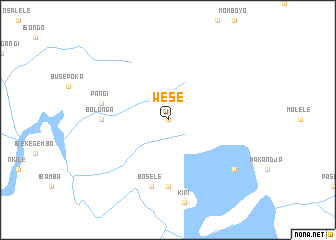 map of Wese