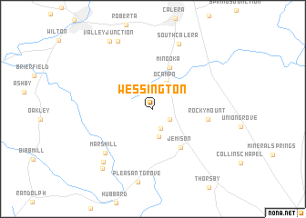 map of Wessington