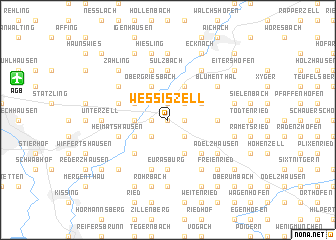 map of Wessiszell